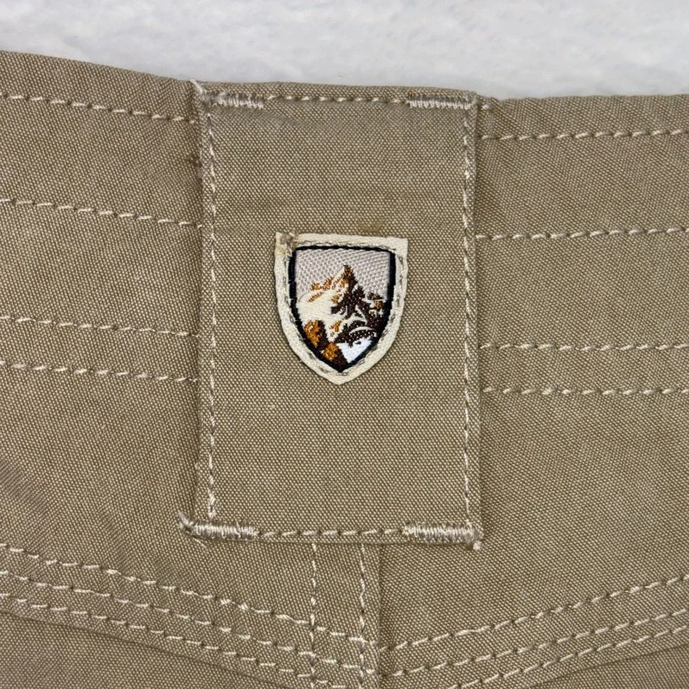 Kuhl Splash Skirt Womens 6 Khaki Tan A-Line Hiking Outdoor Utility Mini Skirt - Picture 10 of 11
